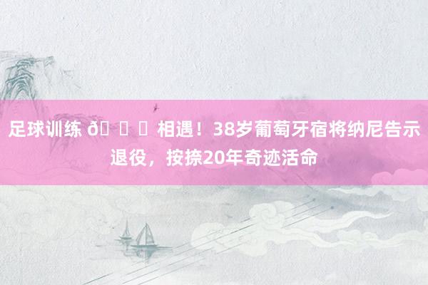 足球训练 👋相遇！38岁葡萄牙宿将纳尼告示退役，按捺20年奇迹活命